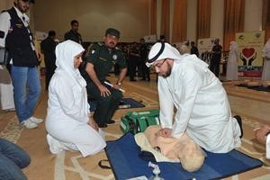 اسامة الشاهين يشارك في عملية الانقاذ