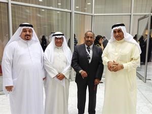المنتج جاسم الغريب مع شيخ المعلقين خالد الحربان﻿