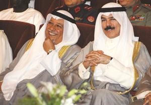 الشيخ محمد الخالد والشيخ علي الجراح﻿