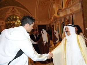  والنجم البرتغالي كريستيانو رونالدو﻿