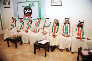 احمد لاري وعلي الراشد ويعقوب الصانع ودعبدالله الايوب وهشام الصالح وداحمد المنيس