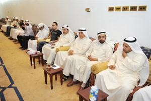 جانب من الحضور سعود سالم