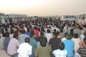 الحملة حصدت مئات المخالفين لقانون الاقامة والعمل﻿