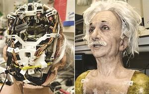 نموذج لرجل الي يشبه اينشتاين﻿