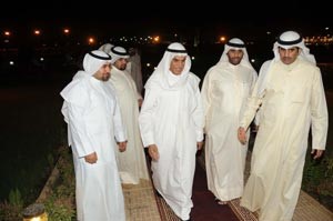 خالد الطاحوس مرحبا برئيس مجلس الامة احمد السعدون