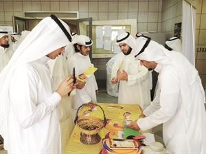 جانب من المشروع في كلية الشريعة﻿