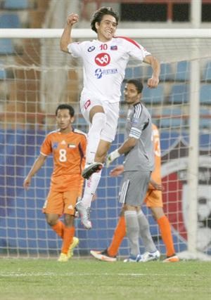البرازيلي روجيريو من العناصر التي يعتمد عليها الابيض بشكل رئيسي

