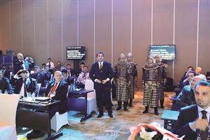مراسم الاعلان عن افضل وكيل في العالم
