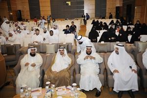قيادات الاوقاف يتقدمون الحضور هاني عبدالله
