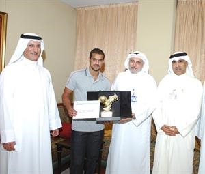 الهلال وبورسلي والغريب مكرمين النجم بدر المطوع
