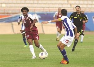 لاعب النصر احمد مبارك كانو تالق امام الجهراءهاني الشمري
