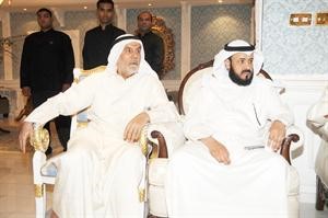 عبدالله البرغش وعباس الشعبي