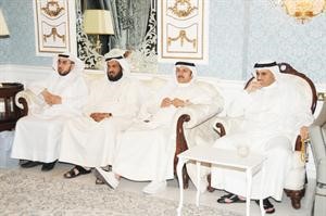 فيصل اليحيى وشايع الشايع وفلاح الصواغ واسامة الشاهين
