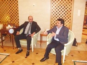 السفيران الكويتي والسعودي في موسكو ناصر المزين وعلي جعفر﻿