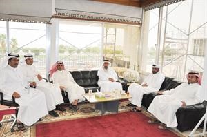 جانب من لقاء الوفد القطري بالمهندسين في الجمعية﻿