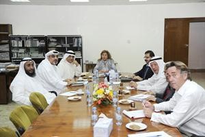 منيرة المطوع تتحدث في المؤتمر الصحافي	 هاني عبدالله﻿