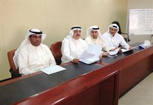 احمد المطوع خلال عمومية القرين لتجارة السيارات﻿