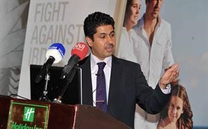 داحمد الفضلي متحدثا﻿