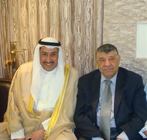 الشيخ فيصل الحمود ودعبدالعزيز العنزي ﻿