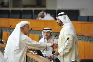 نبيل الفضل متحدثا لمحمد الدلال﻿