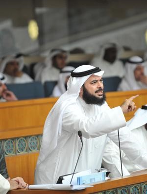 دجمعان الحربش متحدثا﻿