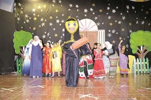 احدى فقرات الحفل
