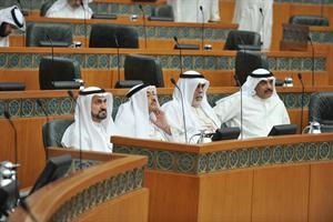 الشيخ صباح الخالد والشيخ احمد الخالد واحمد الرجيب ودفاضل صفر
