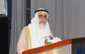 دعبدالمحسن الخرافي متحدثا في المؤتمر﻿