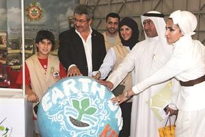 ممجبل المطوع خلال مشاركته في ورشة العمل ﻿