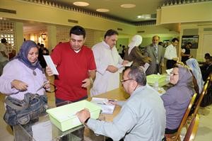 اقبال ملحوظ على الادلاء بالاصوات في انتخابات الاعادة 