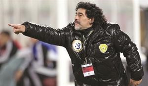 مارادونا حاضرا بقوة في يورو بتصريحاته
