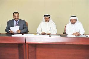 تركي الحميدان خلال عمومية زيما القابضة سعود سالم
