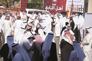 جانب من انتخابات الاندية الاخيرة بنادي الفحيحيل﻿