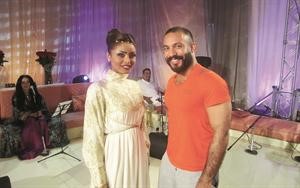 الزميل خالد السويدان مع المذيعة نورة عبدالله ﻿