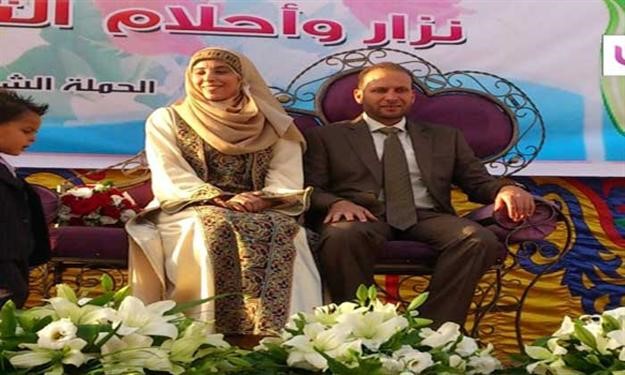 نزار وأحلام التميمي يدخلان قفص الزوجية بعد 13 عاماً من الاعتقال
