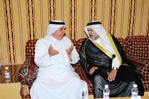 والسفير البحريني الشيخ خليفة بن حمد ال خليفة 