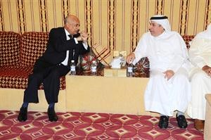 والسفير المصري عبد الكريم سليمان