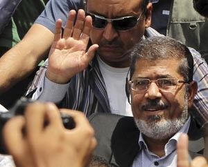 الرئيس المصري الجديد دمحمد مرسي