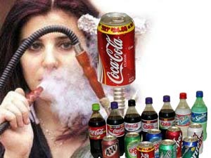 المشروبات الغازية.. تساوي التدخين