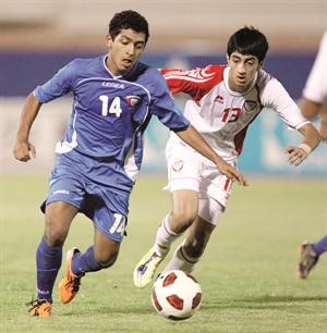 عبدالله العصفور من الركائز الاساسية لازرق الناشئين﻿