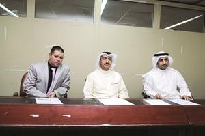 احمد اليعقوب خلال عمومية الامتيازات الخليجية 	قاسم باشا﻿