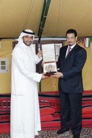 السفير الدعيج مكرما ديحيى عبدال﻿