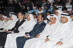 جانب من الحضور في افتتاح المهرجان﻿