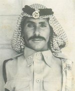 شبيب المطيري بالزي العسكري