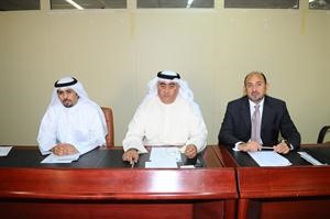 عبدالله السيف خلال عمومية وثاق للتامين التكافلي	 اسامة ابوعطية﻿