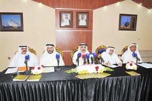 جانب من المؤتمر الصحافي متين غوزال