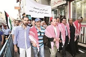الفنانون الاردنيون يصعدون اضرابهم﻿