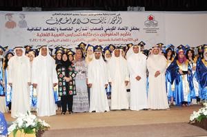 دنايف الحجرف ودجاسم التمار ومحمد الداحس وعمر الغرير وتماضر السديراوي مع عدد من المتفوقين		انور الكندري﻿