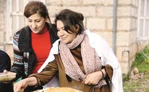 الفنانة القديرةسعاد عبدالله في مشهد من المسلسل﻿