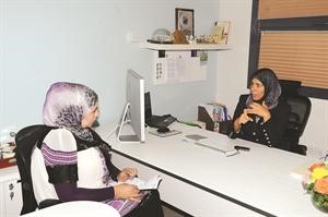 درغد الكاظمي متحدثة للزميلة الاء خليفة
